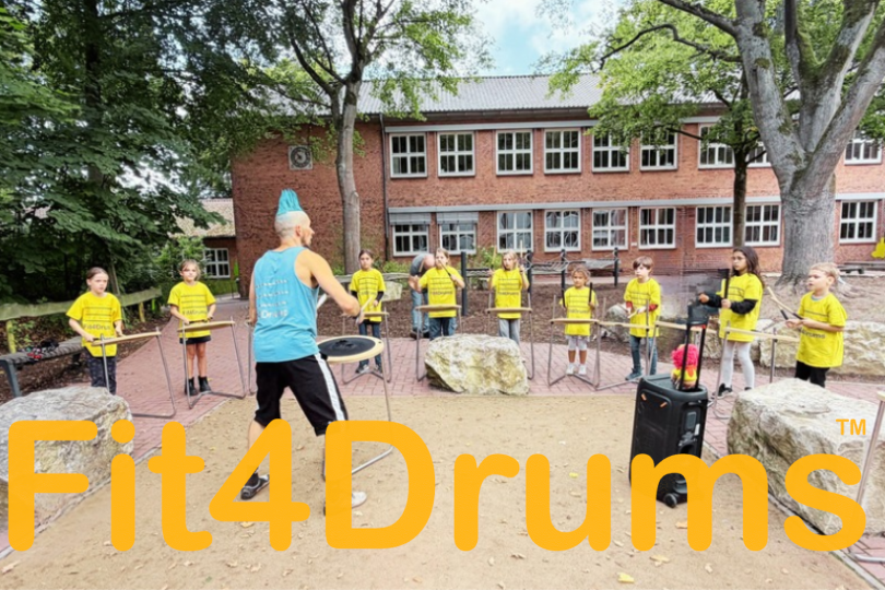 fit4drums Auftritt Heinrich Ranzau Schule 